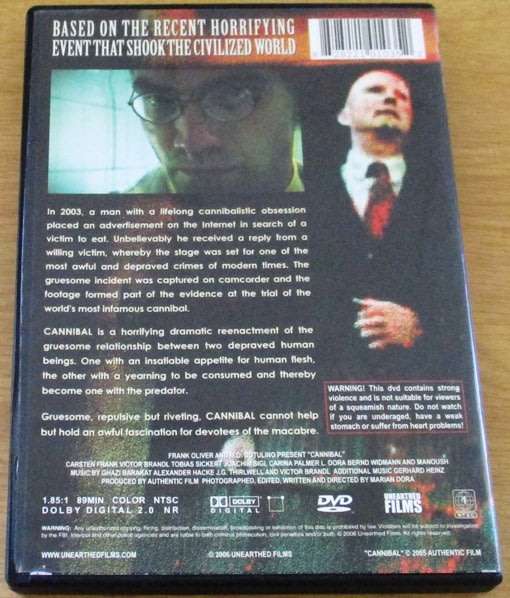 CULT FILM: Cannibal DVD [DVD BOX 3]
