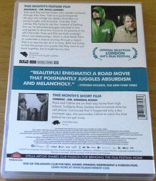 CULT FILM: Eldorado [DVD BOX 4] BELGIAN with English Subtitles