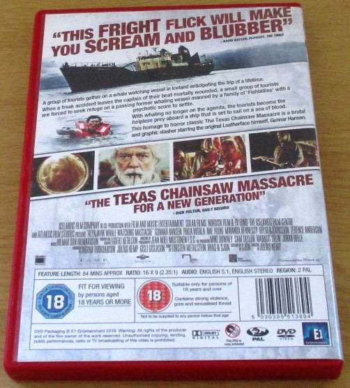CULT FILM: Harpoon DVD [DVD BOX 5] Gunnar Hansen