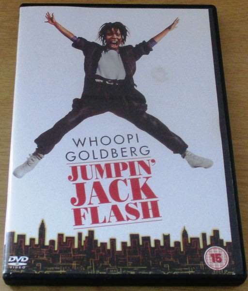 CULT FILM: Jumpin` Jack Flash DVD [DVD BOX 6] Whoopi Goldberg