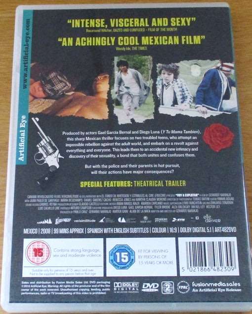 CULT FILM: I`m Gonna Explode DVD [DVD BOX 6] SPANISH with English Subtitles