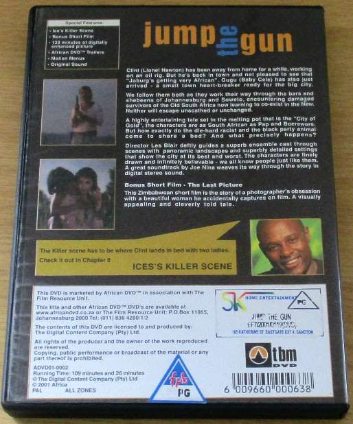 CULT FILM: Jump the Gun DVD [DVD BOX 6] South Africa