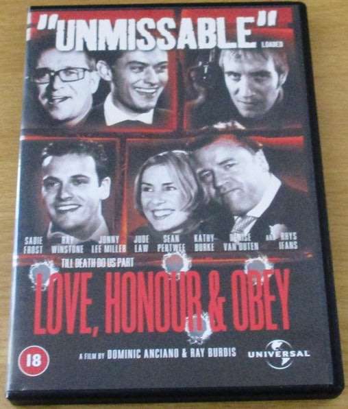 CULT FILM: Love Honour and Obey [DVD BOX 6] Jude Law