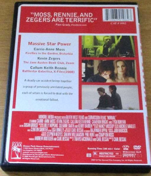 CULT FILM: Normal DVD [DVD BOX 7] Catherine Anne Moss