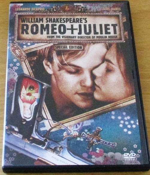 CULT FILM: William Shakespeare,s Romeo + Juliet DVD [DVD BOX 8] Leonardo Dicario