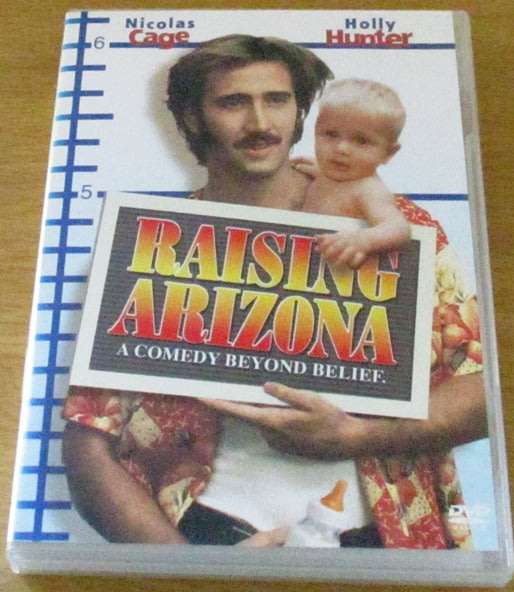 CULT FILM: Raising Arizona DVD [DVD BOX 8] Nicolas Cage Holly Hunter