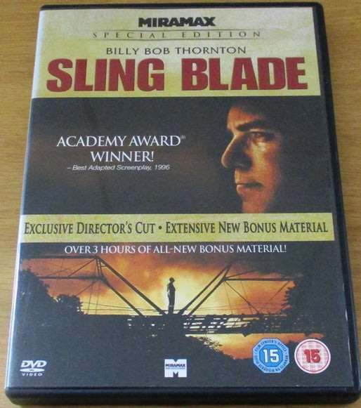 CULT FILM: Sling Blade Special Edition DVD [DVD BOX 8] Billy Bob Thornton