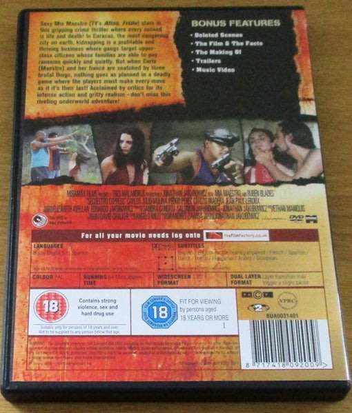 CULT FILM: Secuestro Express DVD [DVD BOX 8] SPANISH with English Subtitles