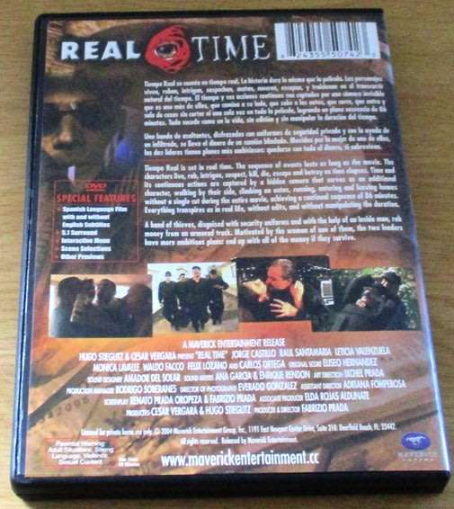 CULT FILM: Tiempereal Reale Time DVD [DVD BOX 9] SPANISH FILM with English Subtitles