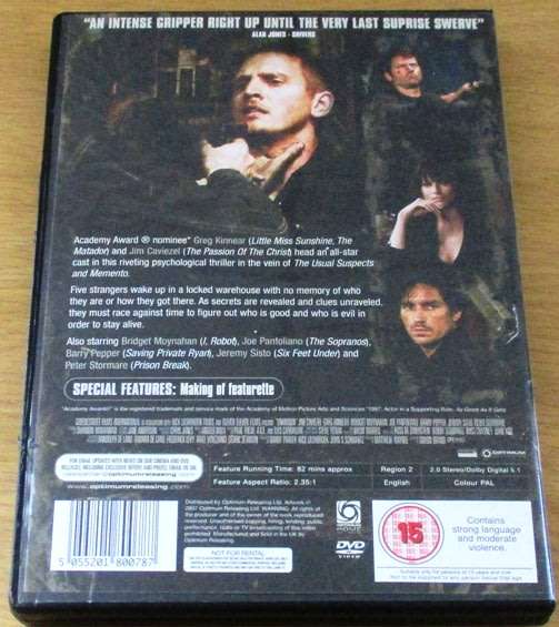 CULT FILM: Unknown Kidnapper. Victim. Which are You? DVD [DVD BOX 9]