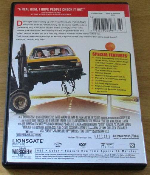 CULT FILM: Wristcutters A Love Story DVD [DVD BOX 9]
