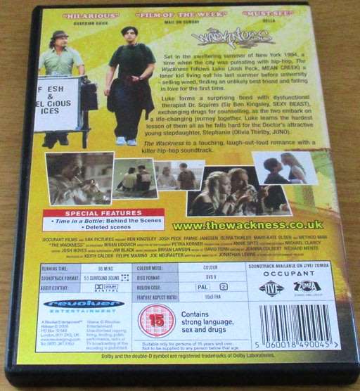 CULT FILM: The Wackness DVD [DVD BOX 9] Mary kate Olsen