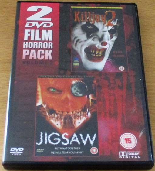 HORROR PACK 2 x FILMS: Killjoy 2 / Jigsaw DVD [DVD BOX 2]