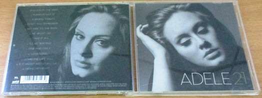 ADELE 21 CD  (SHELF G Box 26]