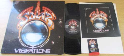 Hennie Bekker  The Original Soundtrack From Solar Vibrations South African Pressing VINYL RECORD