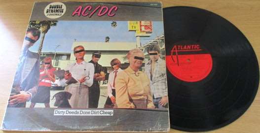 AC/DC Double Dynamite 2 Originals South African 1979 Pressing 2xLP VINYL RECORD
