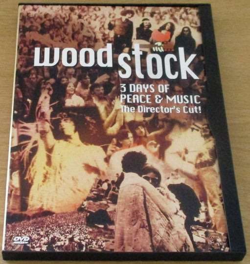 WOODSTOCK 3 Days of Peace & Music The Director's Cut DVD