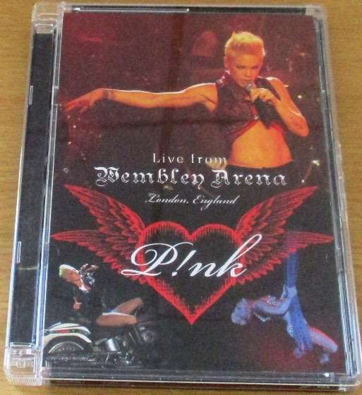 PINK P!nk Live from Wembley Arena DVD