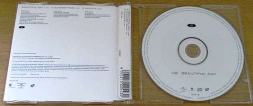 U2 Beautiful Day South African Issue CD Single MAXCD 248