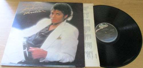 MICHAEL JACKSON Thriller LP VINYL RECORD