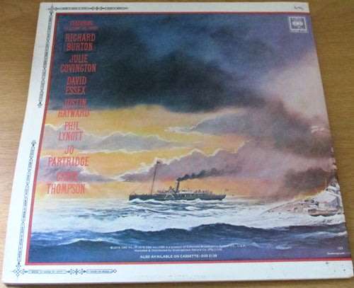 WAR OF THE WORLDS O.S.T. with booklet South African Pressing LP VINYL RECORD