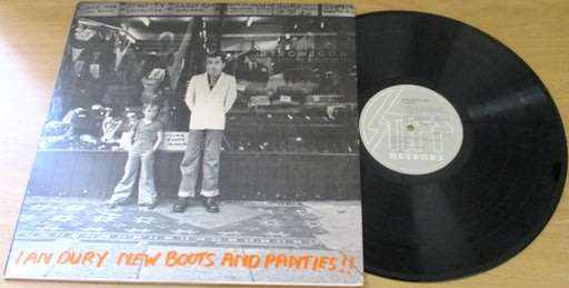 IAN DURY New Boots and Panties!! South African Pressing LP VINYL RECORD