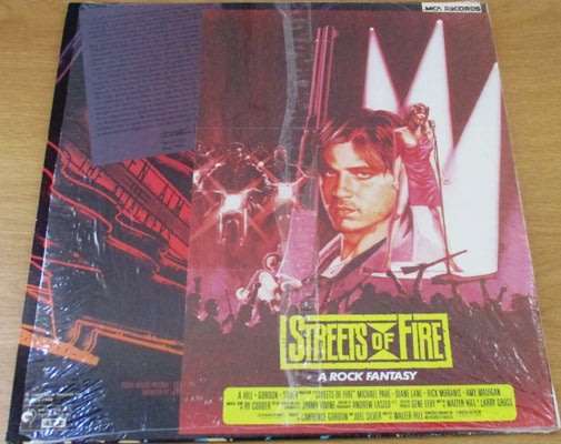 STREETS OF FIRE A Rock and Roll Fable O.S.T. LP VINYL RECORD