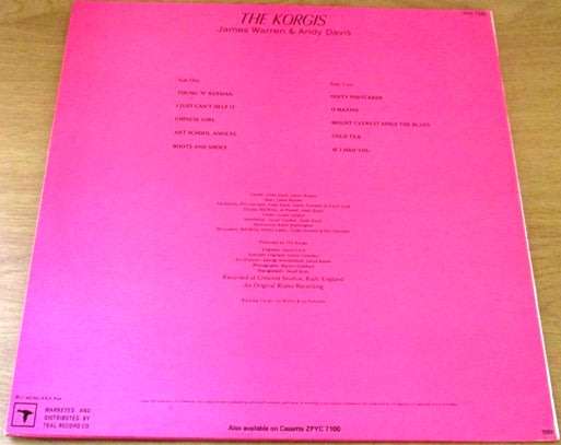 THE KORGIS The Korgis LP VINYL RECORD