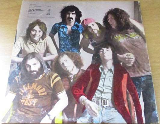 FRANK ZAPPA + THE MOTHERS OF INVENTION Just Another Band From L.A. 1972 USA Pressing LP VINYL RECORD