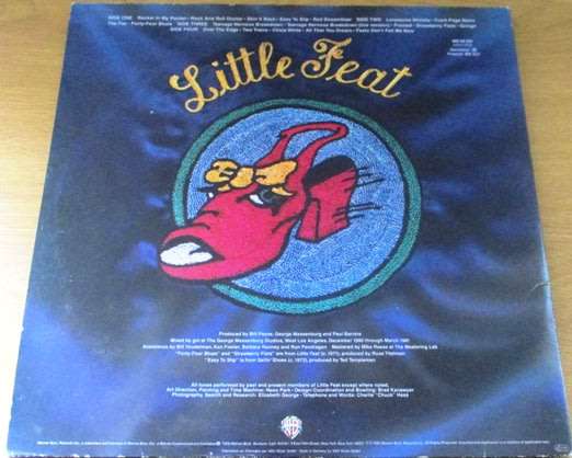 LITTLE FEAT Hoy-Hoy! 1981 German Pressing LP VINYL RECORD