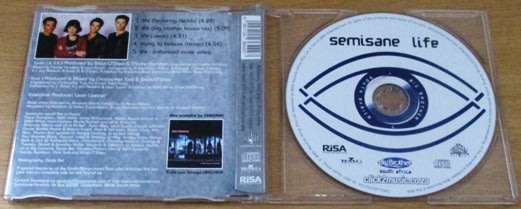 SEMISANE Life South African Issue CD Single