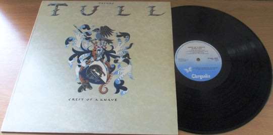 JETHRO TULL Crest of a Knave 1987 South African Pressing LP VINYL RECORD