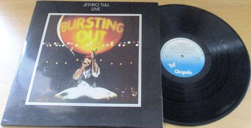 JETHRO TULL Live - Bursting Out 1978 South African Pressing 2xLP VINYL RECORD