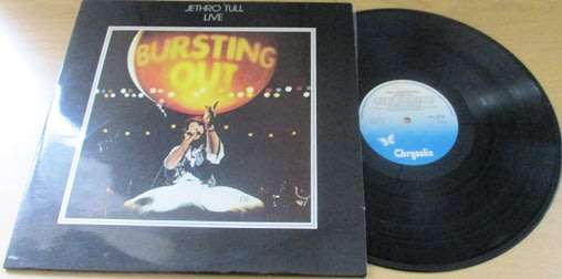 JETHRO TULL Live - Bursting Out 1978 South African Pressing 2xLP VINYL RECORD