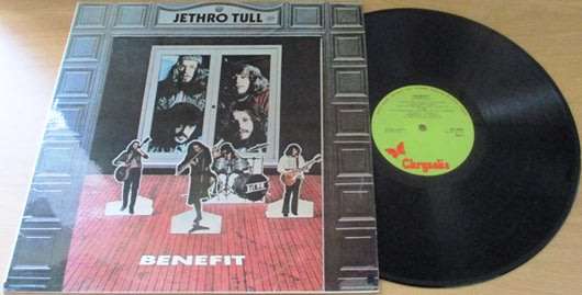 JETHRO TULL Benefit South African Pressing LP VINYL RECORD