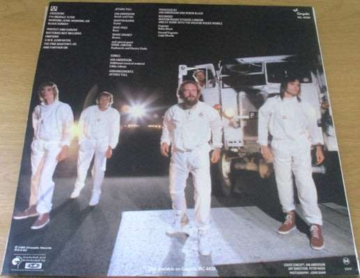 JETHRO TULL  A  1980 South African Pressing LP VINYL RECORD