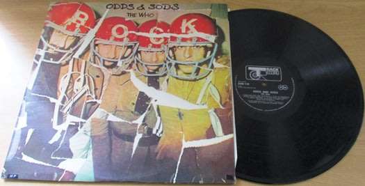 THE WHO Odds and Sods 1974 South African Pressing LP VINYL RECORD