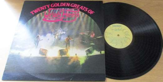 URIAH HEEP Twenty Golden Greats Of Uriah Heep 1980 South African Pressing LP VINYL RECORD