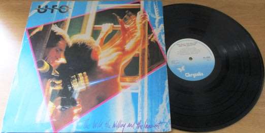 UFO The Wild, The Willing And The Innocent 1981 South African Pressing LP VINYL RECORD