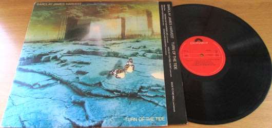 CARCLAY JAMES HARVEST Turn of the Tide Portugese Pressing LP VINYL RECORD