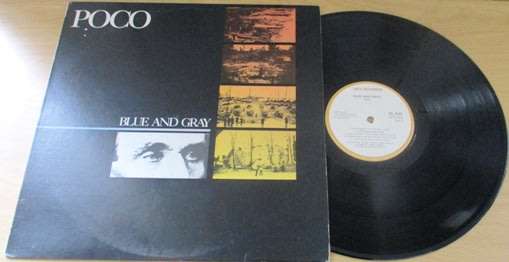 POCO Blue and Gray 1981 South African Pressing LP VINYL RECORD