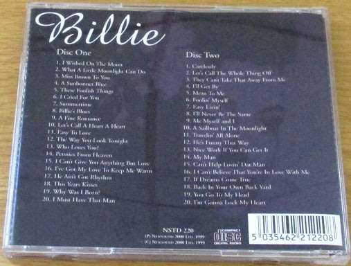 B ILLIE HOLIDAY The Lady Sings CD   [Shelf G x 25]