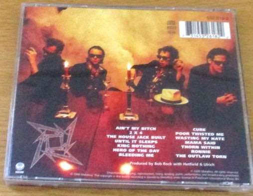 METALLICA Load CD [Shelf G x 27]