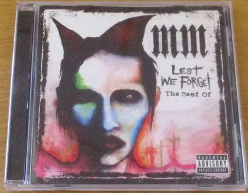 MARILYN MANSON Lest We Forget The Best Of CD [Shelf G x 27]