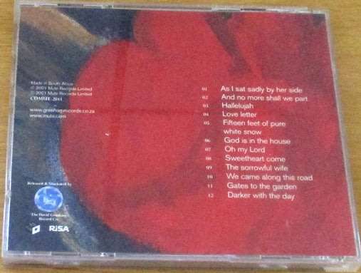 NICK CAVE AND THE BAD SEEDS No More Shall We Part ZA Issue CD [Shelf G x 27]