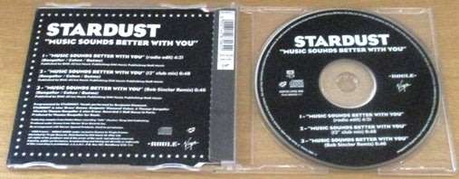 STARDUST Music Sounds Better With You CD [Shelf G x 27]