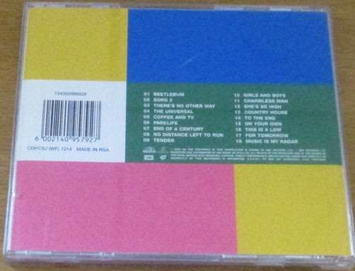 BLUR  Best Of   [Shelf G x 27]