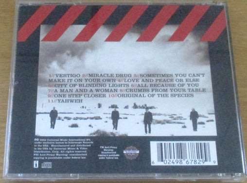 U2 How To Dismantle an Atomic Bomb CD [Shelf G x 27]