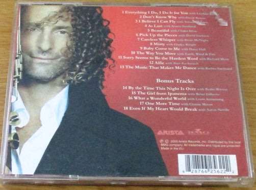 KENNY G At Last... The Duets Album CD [Shelf G x 26]