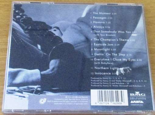 KENNY G The Moment CD [Shelf G x 26]